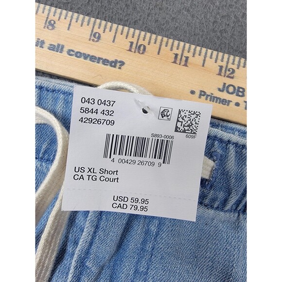 American Eagle Pants Womens XL Short Light Wash Low Rise Ultra Wide Leg Denim - Picture 7 of 14